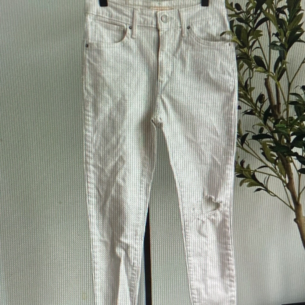 Levi's White Skinny Jeans for Women